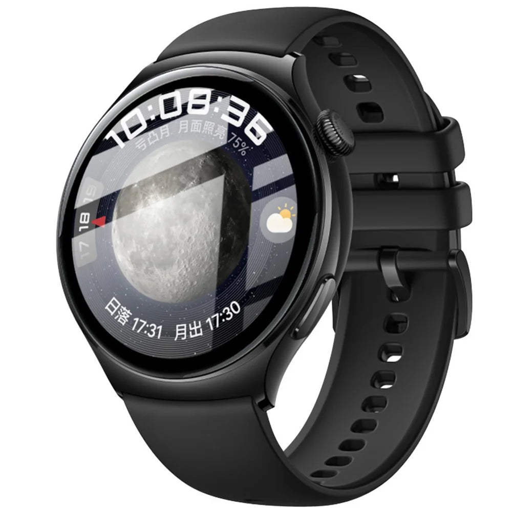 IMAK For Huawei Watch 4 Anti-Dust Ultra Clear Tempered Glass Film Watch Screen Protector - 6