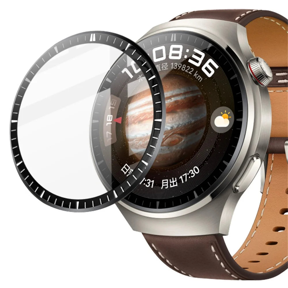 IMAK Tempered Glass Screen Protector For Huawei Watch 4 Pro Anti-Scratch Clear Watch Screen Film - 5