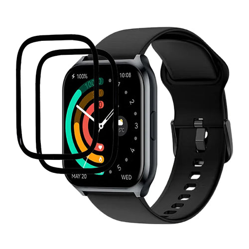 2Pcs / Pack Screen Protector for Haylou Smart Watch 2 Pro / LS02 Pro , Soft PMMA Clear Watch Film - 1