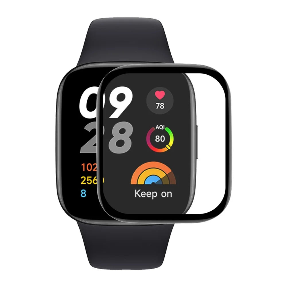 ENKAY HAT PRINCE For Xiaomi Redmi Watch 3 Lite / Watch 3 Active Screen Protector 3D Curved Soft PC Edge+PMMA Ultra Clear Full Cover Film - 1