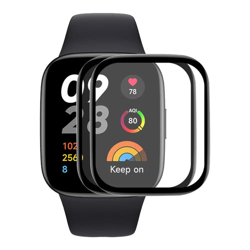 ENKAY HAT PRINCE 2Pcs / Set for Xiaomi Redmi Watch 3 Lite / Watch 3 Active Full Screen Protector 3D Curved Soft PC Edge+PMMA HD Clear Film - 1