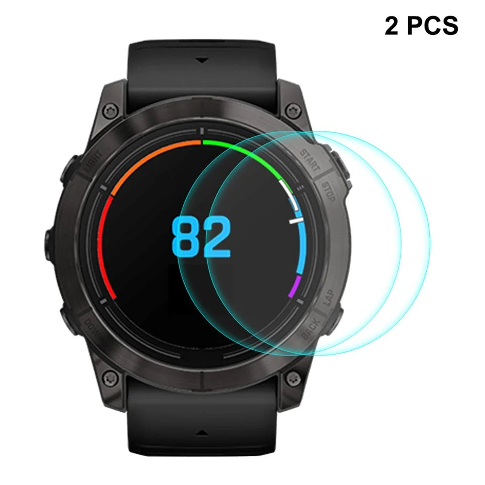 ENKAY HAT PRINCE 2PCS Smart Watch Film for Garmin epix Pro (Gen 2) 51mm , 0.2mm 9H High Aluminum-silicon Glass HD Clarity Screen Protector - 1