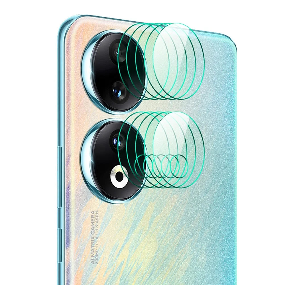 ENKAY HAT PRINCE 5 Set for Honor 90 0.2mm Back Lens Film 9H High Aluminum-silicon Glass Camera Lens Protector - 1