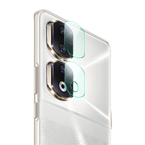 ENKAY HAT PRINCE 1 Set 0.2mm Camera Lens Protector for Honor 90 Pro , 9H High Aluminum-silicon Glass Camera Rear Lens Film - 1