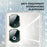 ENKAY HAT PRINCE 5 Set for Honor 90 Pro Camera Lens Protector 0.2mm 9H High Aluminum-silicon Glass Clear Back Lens Film - 3