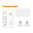 ENKAY HAT PRINCE 5 Set for Honor 90 Pro Camera Lens Protector 0.2mm 9H High Aluminum-silicon Glass Clear Back Lens Film - 6