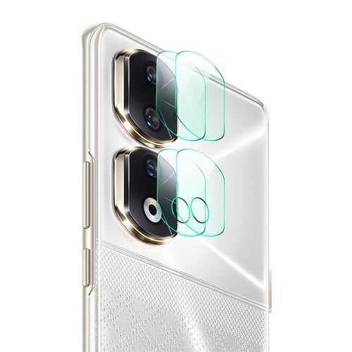 ENKAY HAT PRINCE 2 Set Back Lens Film for Honor 90 Pro , 9H High Aluminum-silicon Glass 0.2mm HD Camera Lens Protector - 1