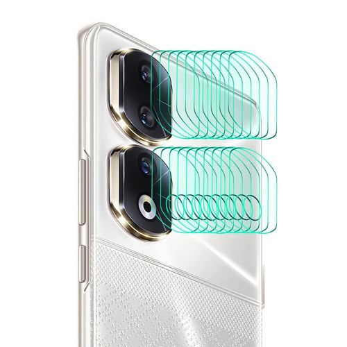 ENKAY HAT PRINCE 10 Set for Honor 90 Pro Camera Lens Protector 0.2mm 9H High Aluminum-silicon Glass Back Lens Cover - 1