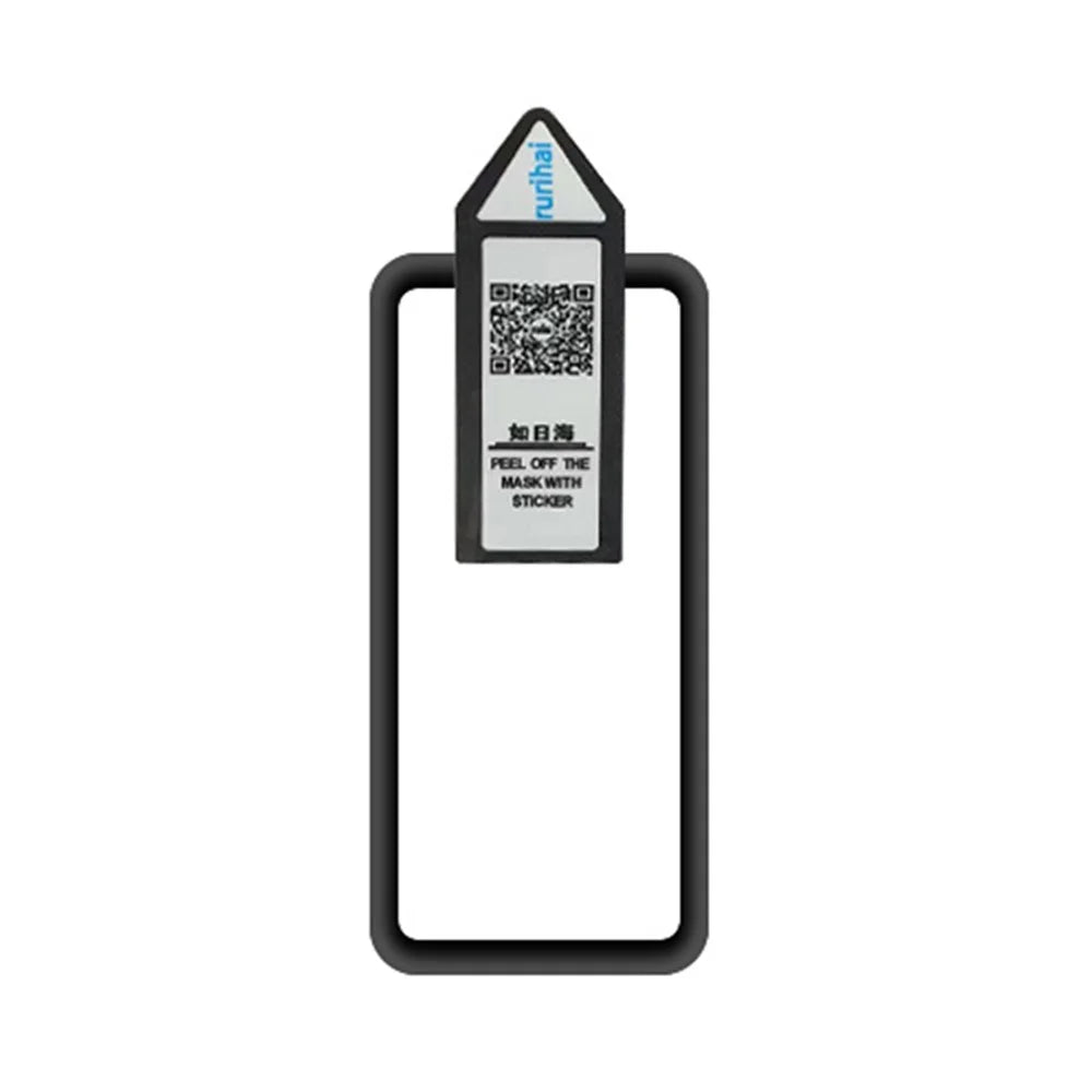 RURIHAI Screen Protector For Huawei Band 8 / Band 8 NFC / Band 9 / Band 9 NFC Anti-Scratch PMMA 3D Curved Full Glue Watch Screen Film - 3
