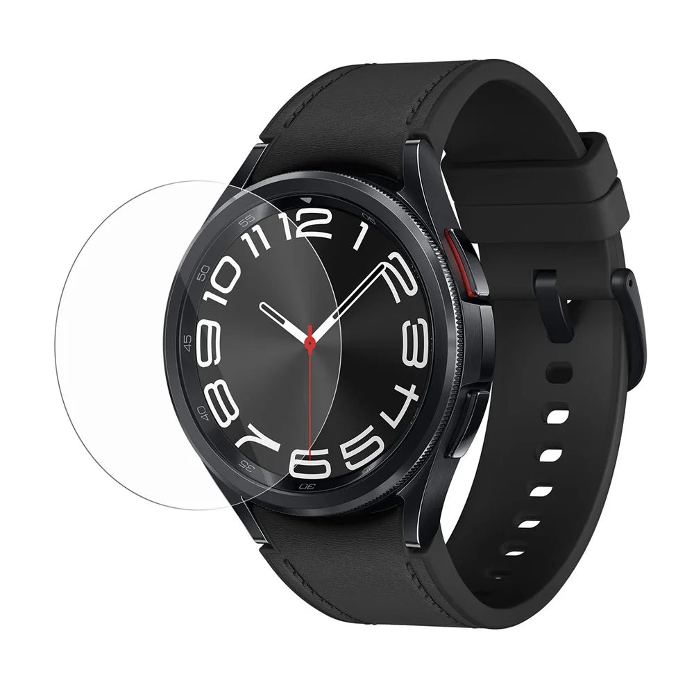 For Samsung Galaxy Watch6 Classic 43mm Screen Protector 0.3mm Tempered Glass Watch Screen Film - 1