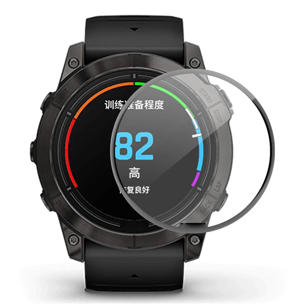 ENKAY HAT PRINCE For Garmin epix Pro (Gen 2) 47mm HD Clear PMMA Full Screen Protector 3D Curved Soft PC Edge Watch Film - 1