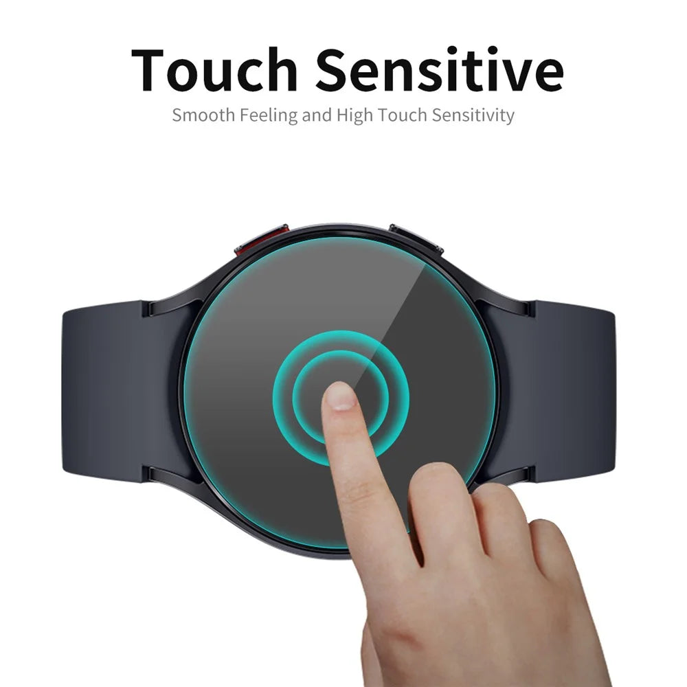 ENKAY HAT PRINCE 5PCS for Samsung Galaxy Watch7 44mm / Watch6 44mm High Definition Screen Protector 0.2mm 9H High Aluminum-Silicon Glass Film - 3