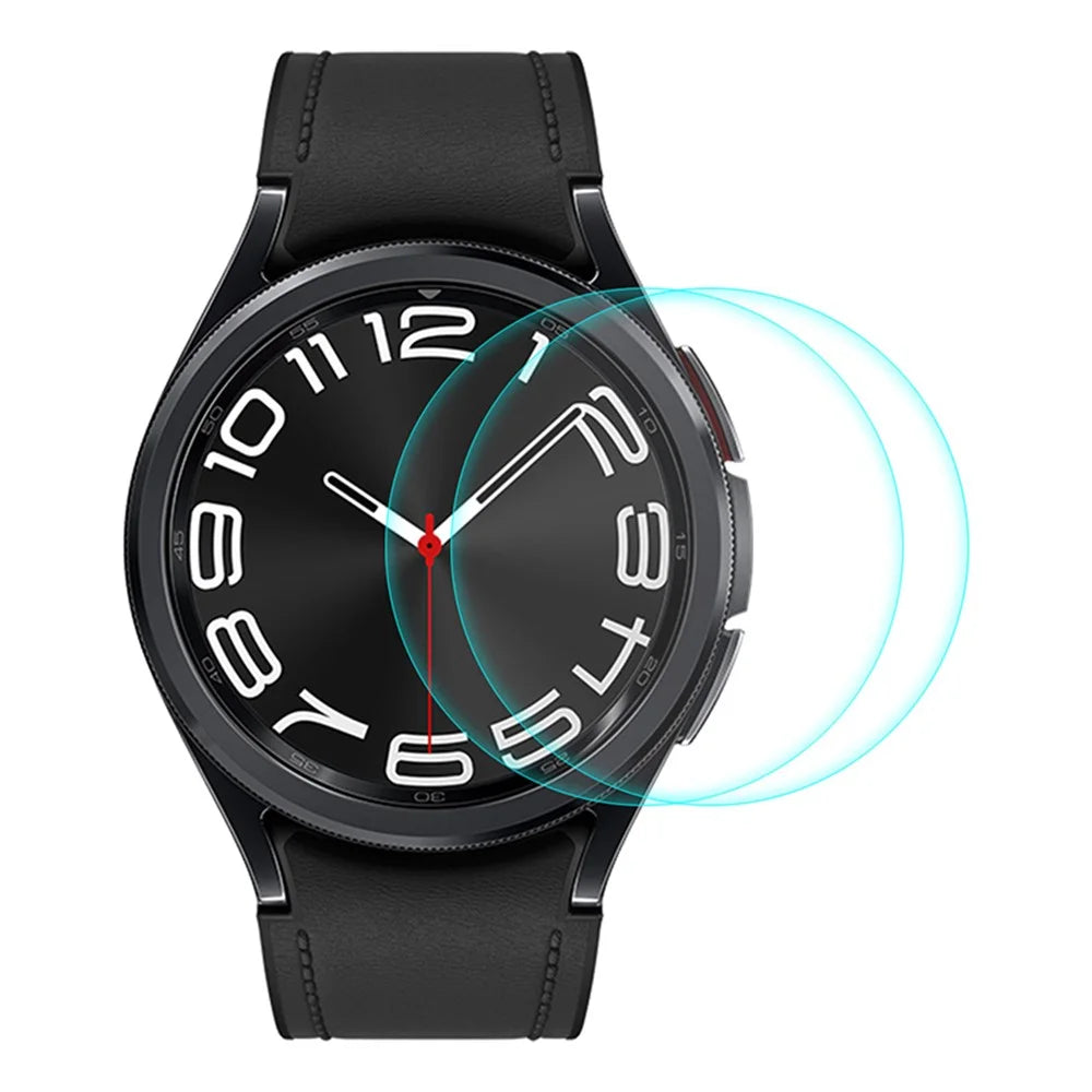 ENKAY HAT PRINCE 2PCS For Samsung Galaxy Watch6 Classic 43mm High Aluminum-silicon Glass 0.2mm Watch Film 9H Screen Protector - 1