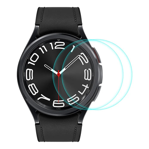 ENKAY HAT PRINCE 2PCS For Samsung Galaxy Watch6 Classic 43mm High Aluminum-silicon Glass 0.2mm Watch Film 9H Screen Protector - 1