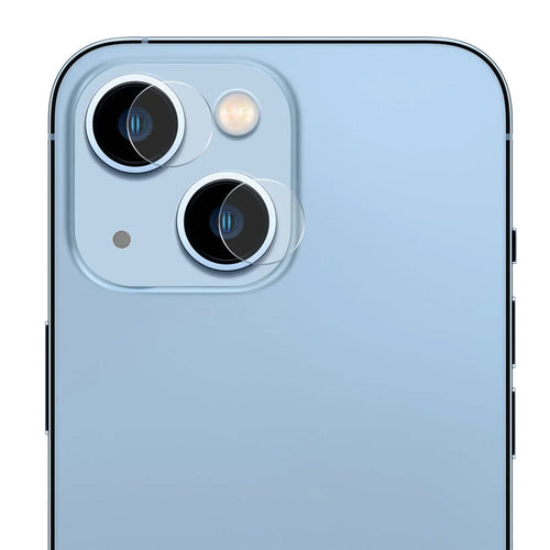 ENKAY HAT PRINCE 2Pcs / Group For iPhone 15 / 15 Plus 9H Hardness 0.2mm Film High Aluminum-silicon Glass Back Camera Lens Protector - 1