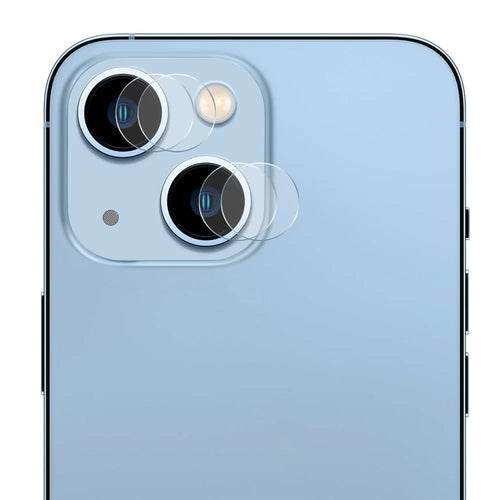 ENKAY HAT PRINCE 2 Group / Set For iPhone 15 / 15 Plus 0.2mm 9H Film High Aluminum-silicon Glass Back Camera Lens Protector (2Pcs / Group) - 1