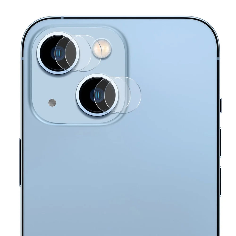 ENKAY HAT PRINCE 2 Group / Set For iPhone 15 / 15 Plus 0.2mm 9H Film High Aluminum-silicon Glass Back Camera Lens Protector (2Pcs / Group) - 1