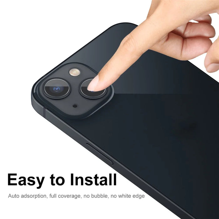 ENKAY HAT PRINCE 2 Group / Set For iPhone 15 / 15 Plus 0.2mm 9H Film High Aluminum-silicon Glass Back Camera Lens Protector (2Pcs / Group) - 5