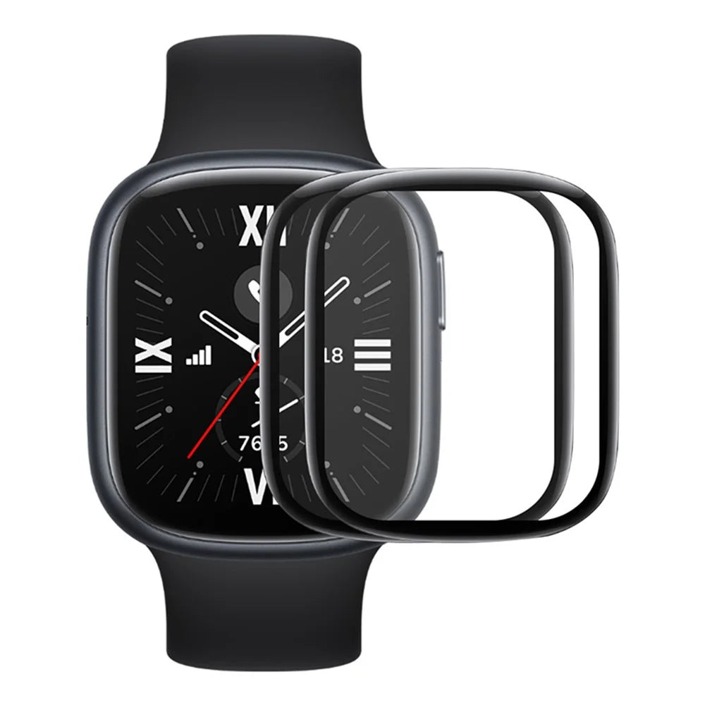 ENKAY HAT PRINCE 2Pcs  /  Set for Honor Watch 4 Screen Film 3D Curved Soft PC Edge+PMMA Full Cover Screen Protector - 1