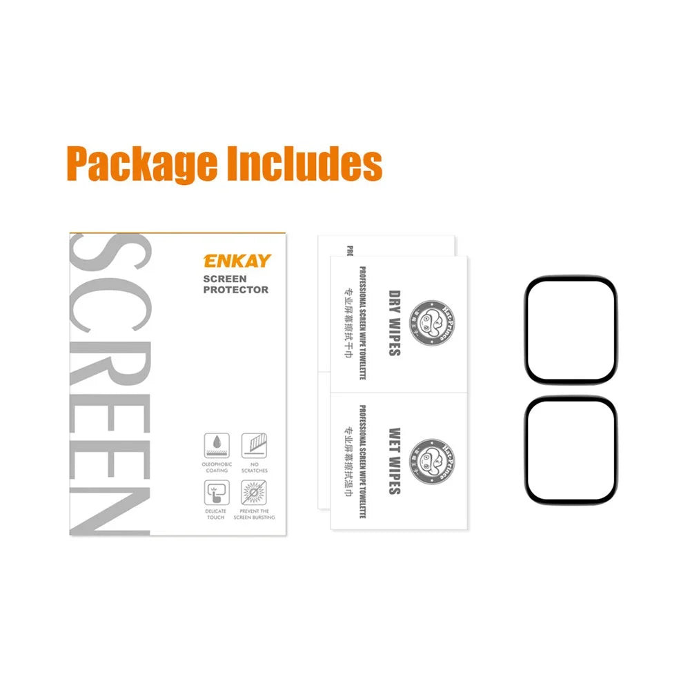 ENKAY HAT PRINCE 2Pcs  /  Set for Honor Watch 4 Screen Film 3D Curved Soft PC Edge+PMMA Full Cover Screen Protector - 6