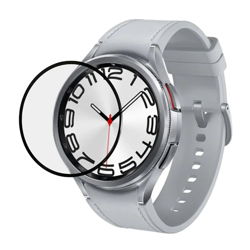 For Samsung Galaxy Watch6 Classic 47mm / Watch Ultra (2025) 47mm / Ultra 47mm Watch Screen Protector Anti-Scratch Full Coverage PMMA Film - 1