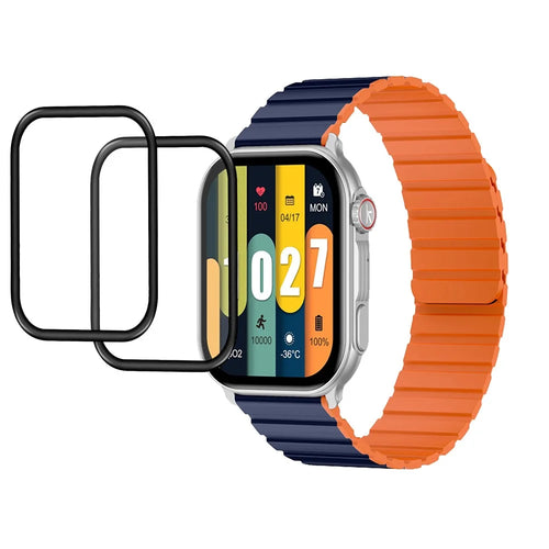 2Pcs / Pack For Kieslect Calling Watch Ks Pro Watch Screen Protector Ultra Clear PMMA Protective Film - 1