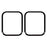 2Pcs / Pack For Kieslect Calling Watch Ks Pro Watch Screen Protector Ultra Clear PMMA Protective Film - 2