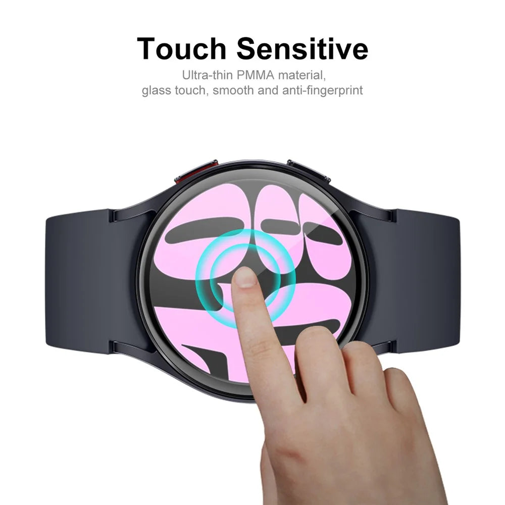 ENKAY HAT PRINCE 2Pcs / Set for Samsung Galaxy Watch7 40mm / Watch6 40mm HD Clear Screen Film 3D Curved Soft PC Edge+PMMA Full Screen Protector - 4