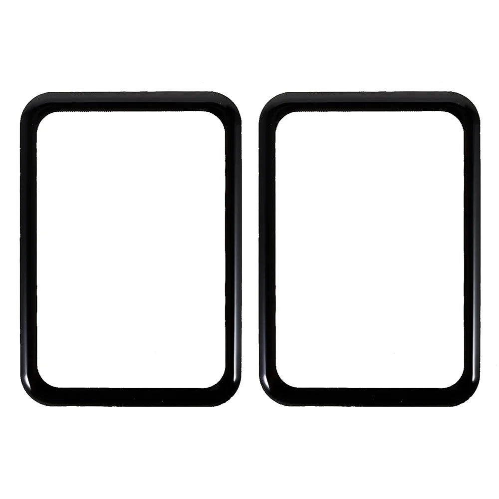 2Pcs  /  Pack For Xiaomi Smart Band 8 Pro Crystal Clear PMMA Screen Protector Watch Screen Film - 2