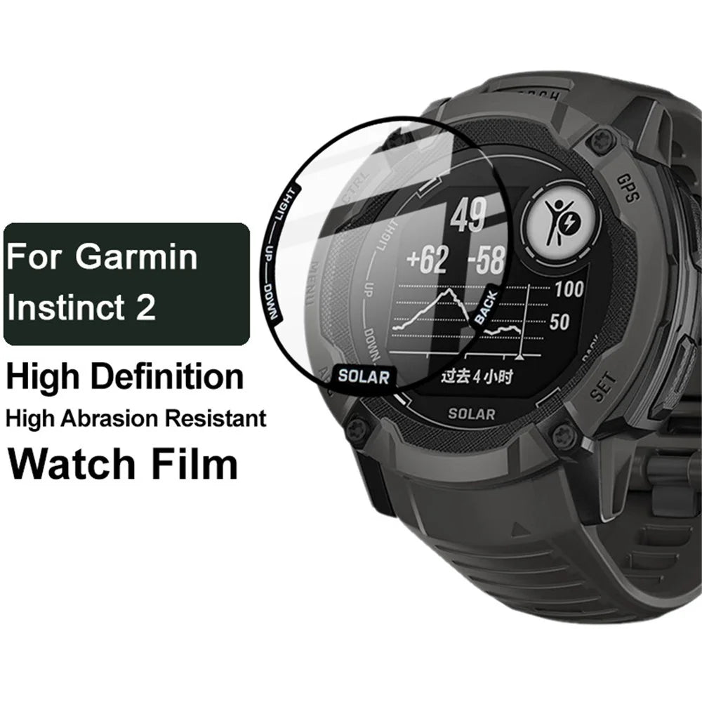 IMAK For Garmin Instinct 2 PMMA Watch Screen Protector Anti-scratch Screen Protective Film - 3