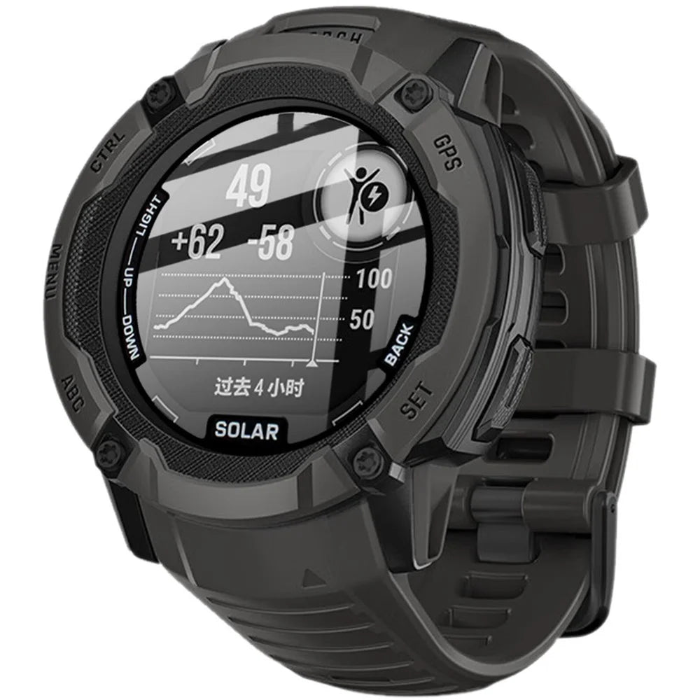 IMAK For Garmin Instinct 2 PMMA Watch Screen Protector Anti-scratch Screen Protective Film - 5