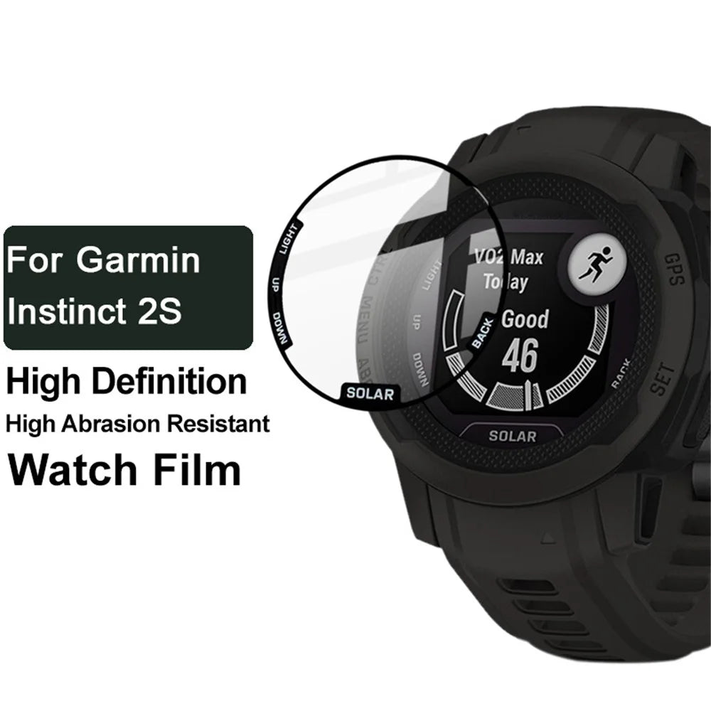 IMAK For Garmin Instinct 2S Watch Screen Protector PMMA Ultra-Thin Protective Film - 3