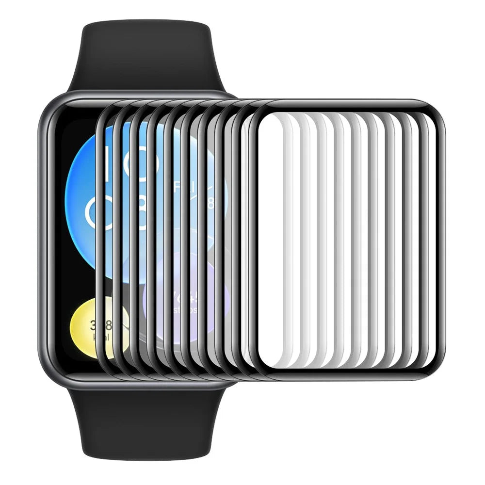 ENKAY HAT PRINCE 10Pcs For Huawei Watch Fit Special Edition PMMA Watch Screen Protector 3D Curved Soft PC Edge Full Cover Film - 1