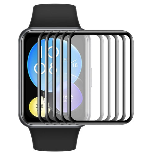 ENKAY HAT PRINCE 5Pcs For Huawei Watch Fit Special Edition Watch Screen Film 3D Curved Soft PC Edge + PMMA Full Cover Film - 1
