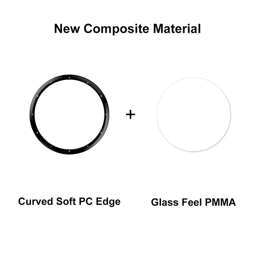 ENKAY HAT PRINCE For Garmin Venu 3S Full Cover Watch Screen Protector 3D Curved Soft PC Edge + PMMA Film - 3