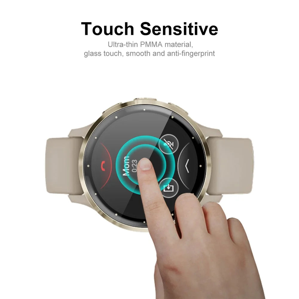 ENKAY HAT PRINCE For Garmin Venu 3S Full Cover Watch Screen Protector 3D Curved Soft PC Edge + PMMA Film - 5