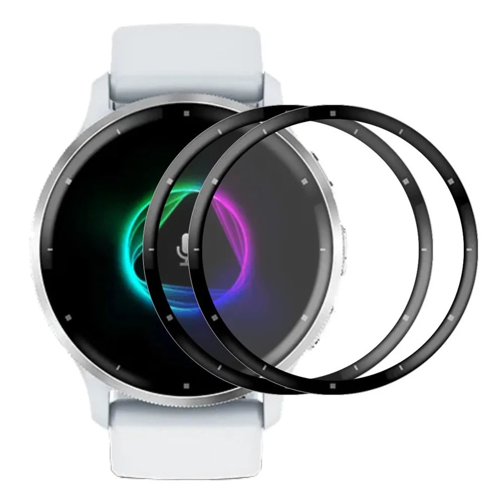 ENKAY HAT PRINCE 2Pcs For Garmin Venu 3 PMMA Watch Full Screen Film 3D Curved Soft PC Edge Screen Protector - 1