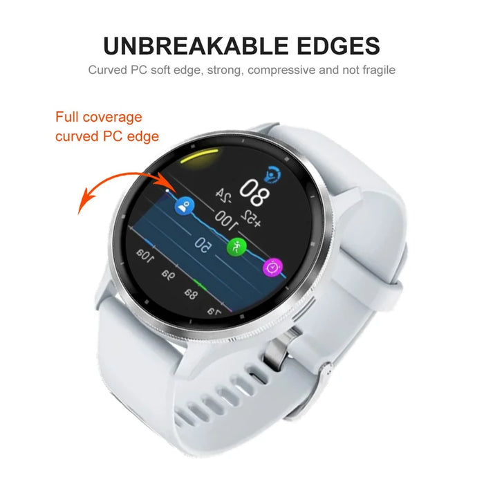 ENKAY HAT PRINCE 10Pcs For Garmin Venu 3 Full Screen Protector 3D Curved Soft PC Edge + PMMA Watch HD Clear Film - 4