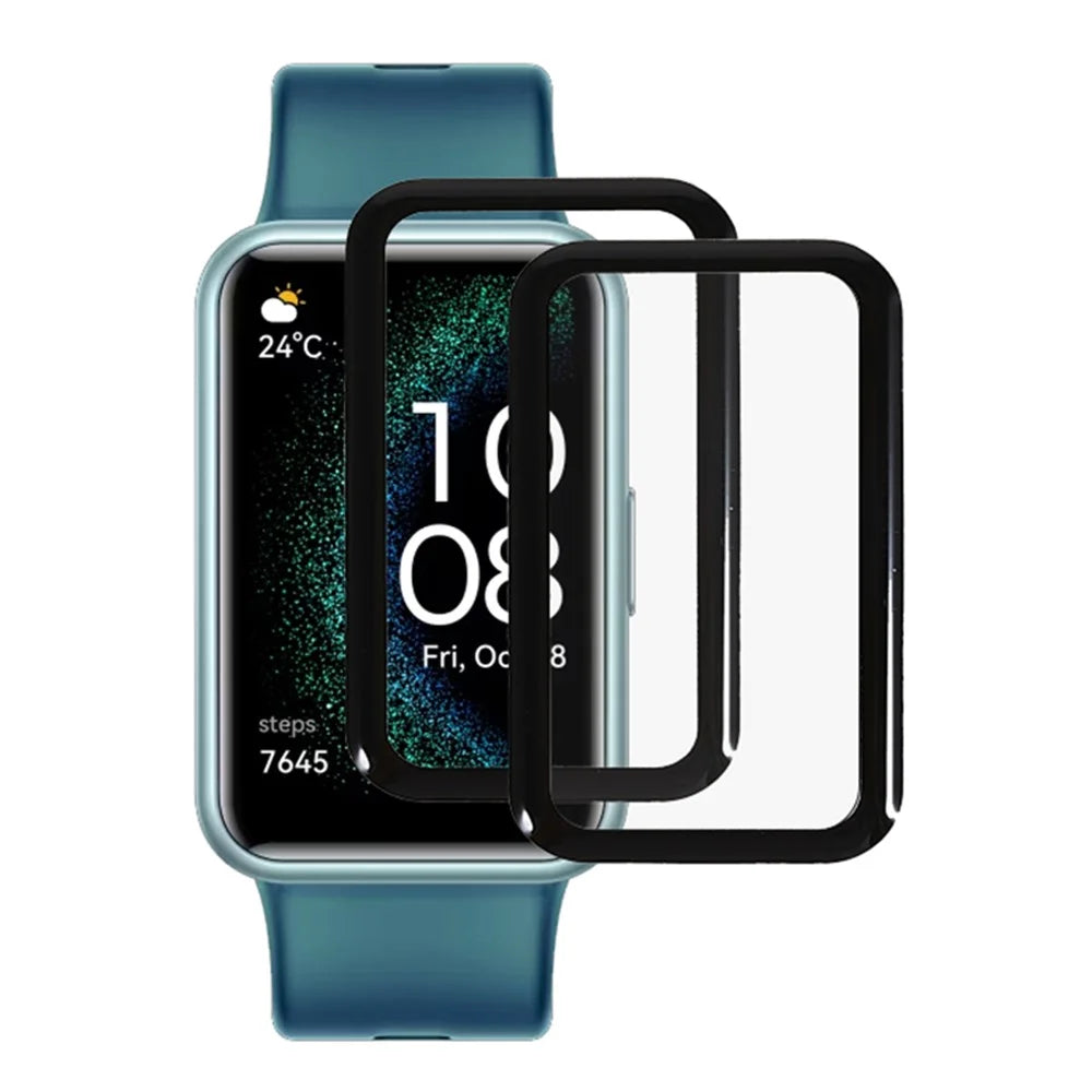 2Pcs / Pack For Huawei Watch Fit Special Edition PMMA Screen Protector HD High Sensitivity Watch Film - 1