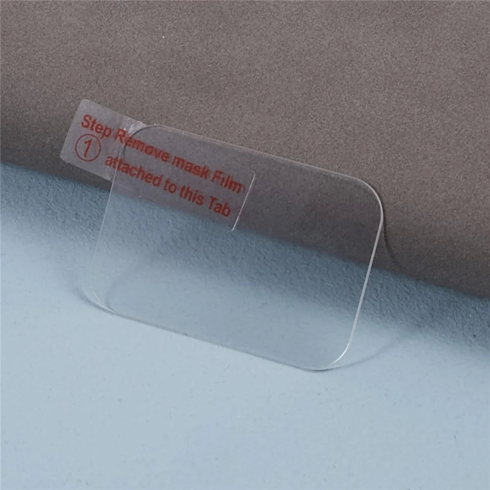 2Pcs Tempered Glass Screen Protector for Xiaomi Smart Band 8 Pro , Transparent 2.5D Arc Edge Anti-Scratch Film - 4