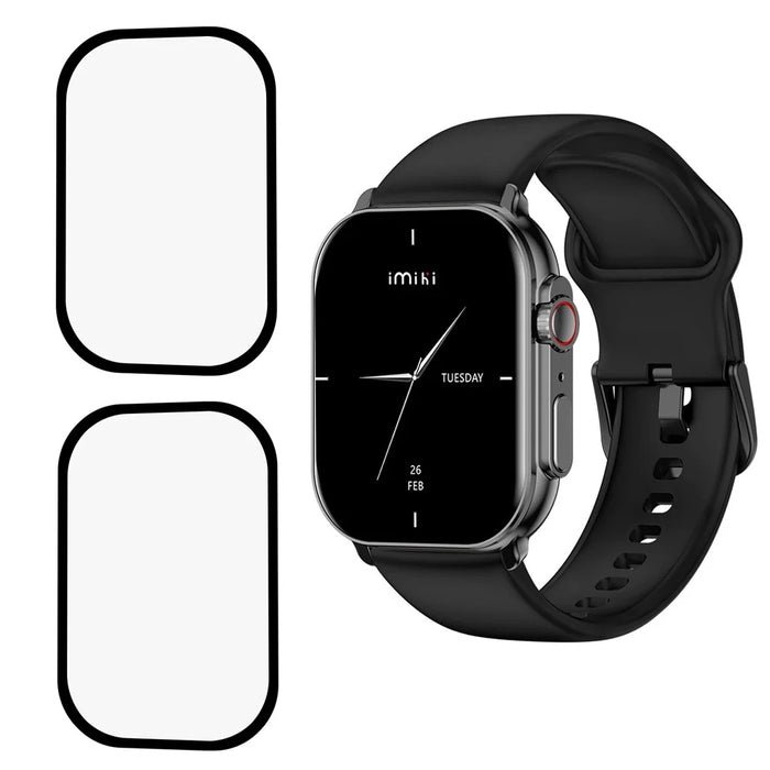 2Pcs / Pack Screen Protector for Imilab Imiki SF1E , Clear PMMA Anti-Scratch Protective Film - 1