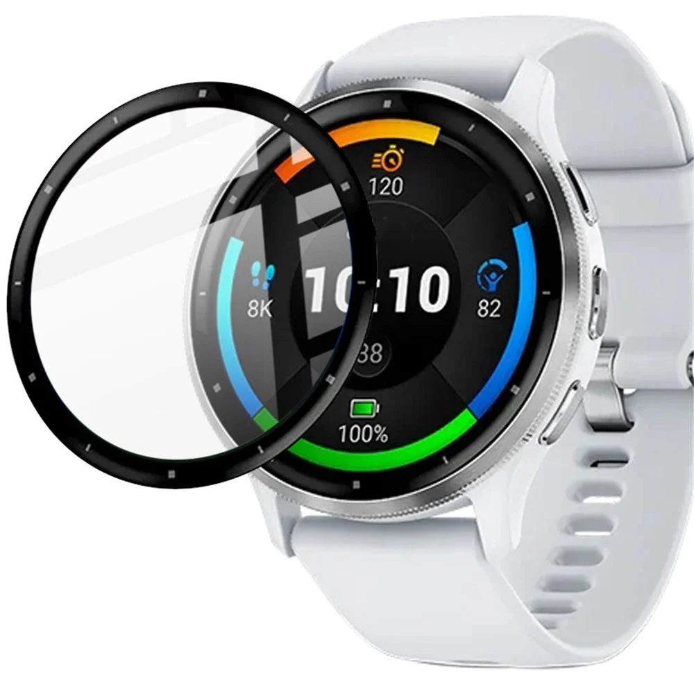 IMAK For Garmin Venu 3 Dust-proof Watch Film Ultra Thin HD Clear PMMA Screen Protector - 5