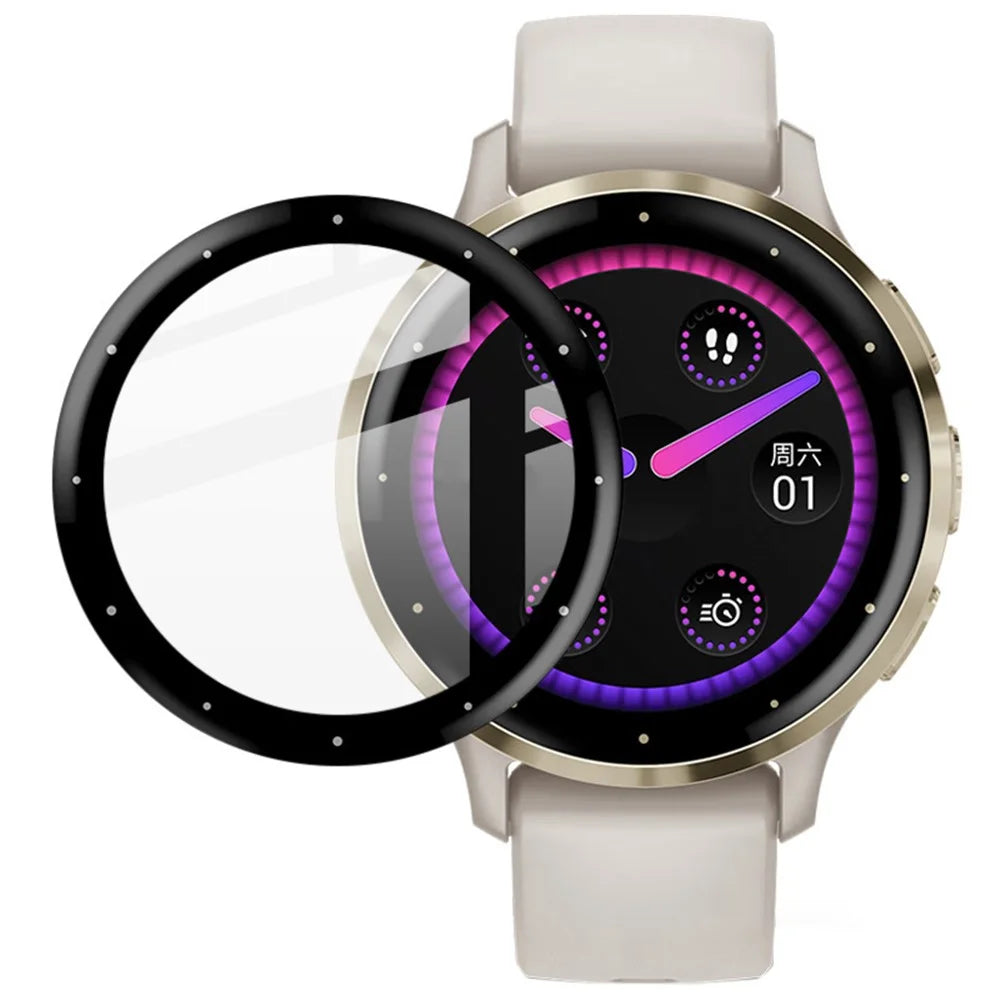 IMAK Screen Protector for Garmin Venu 3S , Ultra Thin HD Clear PMMA Watch Film - 1