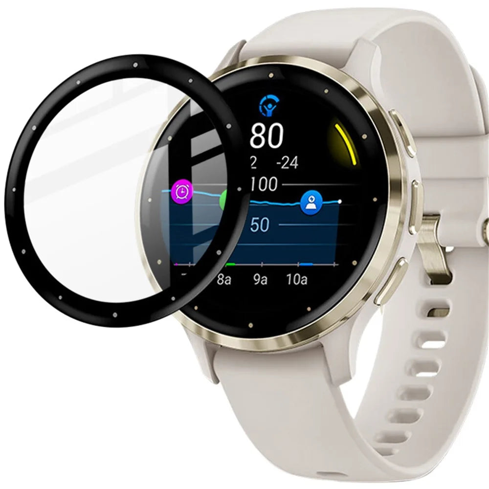 IMAK Screen Protector for Garmin Venu 3S , Ultra Thin HD Clear PMMA Watch Film - 5
