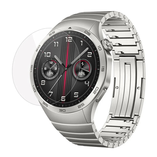 For Huawei Watch GT 4 46mm Tempered Glass Film Clear 0.3mm Smart Watch Screen Protector Guard - 1
