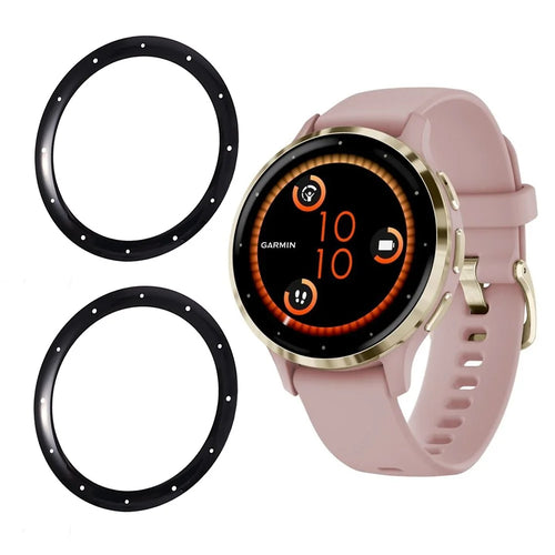 2Pcs / Pack Watch Screen Protector for Garmin Venu 3S , High Definition Anti-scratch PMMA Screen Film - 1