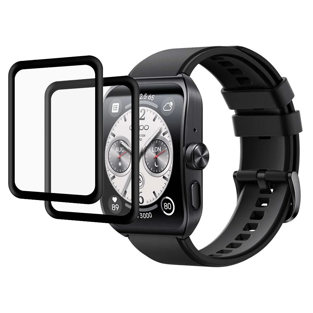 2Pcs / Pack Screen Protector for Oppo Watch 4 Pro , High Definition PMMA Watch Screen Film - 1