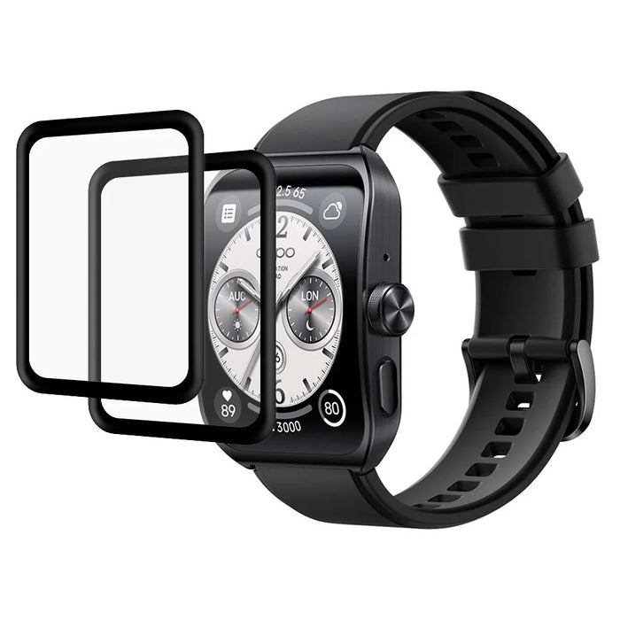 2Pcs / Pack Screen Protector for Oppo Watch 4 Pro , High Definition PMMA Watch Screen Film - 1