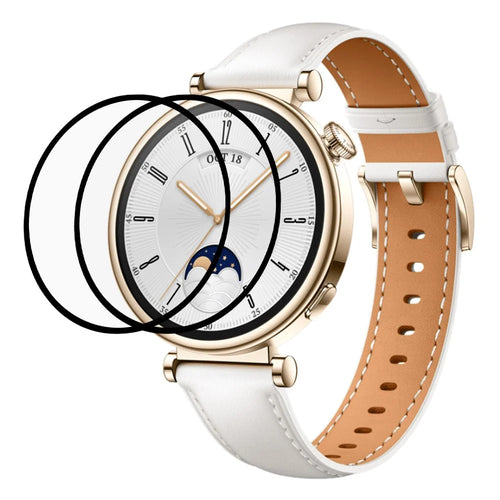 2Pcs / Pack For Huawei Watch GT 4 41mm Screen Protector Anti-Scratch PMMA Clear Watch Film - 1