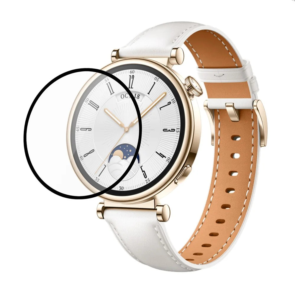 For Huawei Watch GT 4 46mm PMMA Screen Protector Full Coverage Clear Touch Sensitive Watch Screen Film - 1